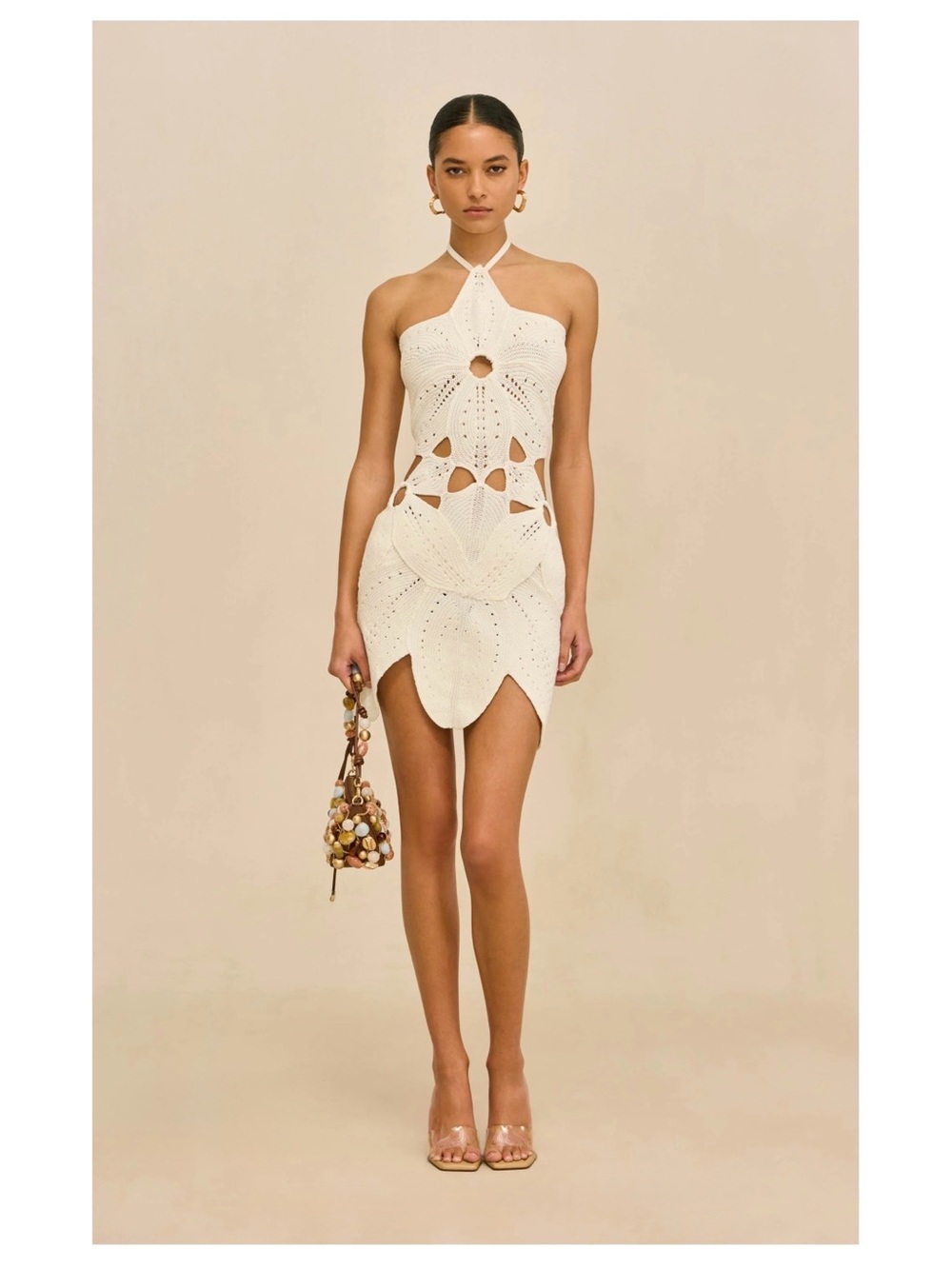 CULT GAIA FLOREANA KNIT DRESS
